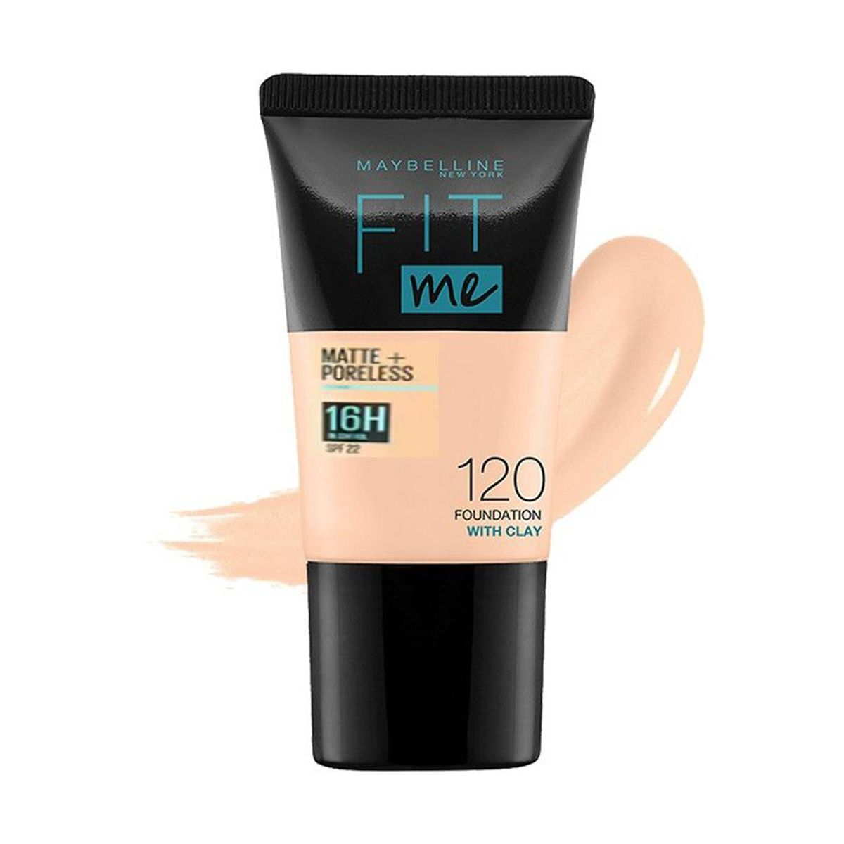 Maybelline New York Fit Me Matte &amp; Poreless Liquid Foundation 18ml Tube - 120 Classic Ivory - For Normal to Oily Skin View Gallery - Pakistan