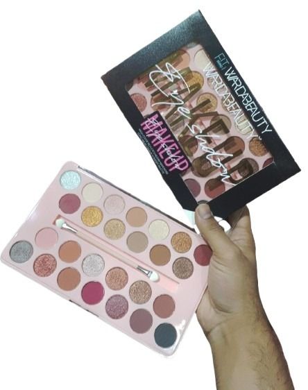 Warda Beauty 26 colors Matte Long Lasting Pigmented Eyeshadow palette View Gallery - Pakistan