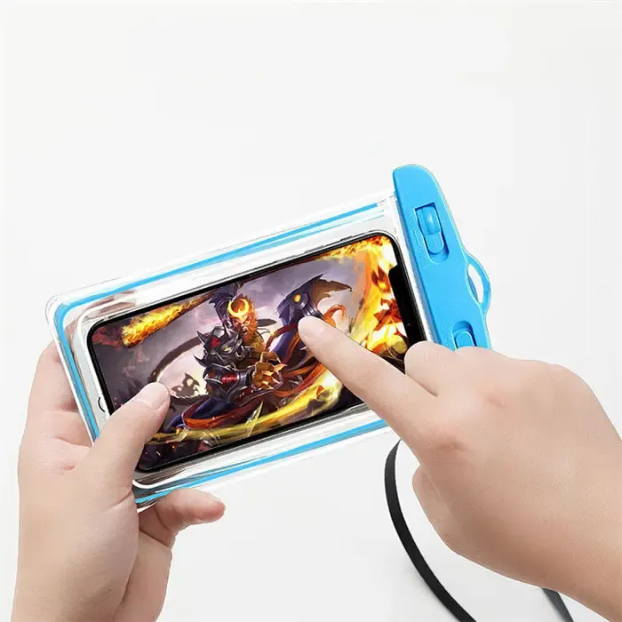 Water Proof  Cover Bag for Mobile - Random Color View Gallery - Pakistan