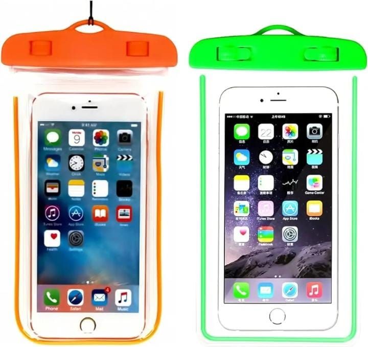 Water Proof  Cover Bag for Mobile - Random Color View Gallery - Pakistan
