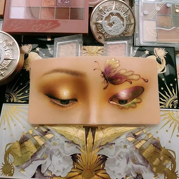 New Eye Makeup Practice Eyeshadow Mannequin - The Perfect Aid to Makeup Practice Face