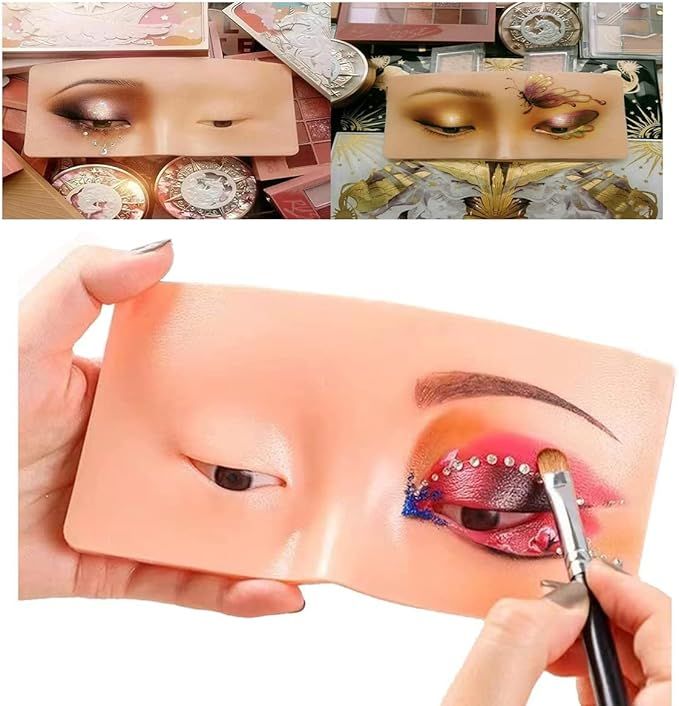 New Eye Makeup Practice Eyeshadow Mannequin - The Perfect Aid to Makeup Practice Face View Gallery - Pakistan