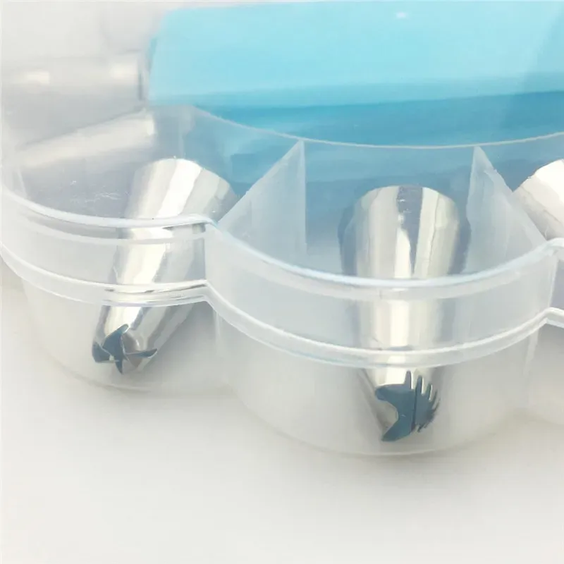 15pcs Piping Nozzles Pastry Cream Tips Stainless Steel View Gallery - Pakistan