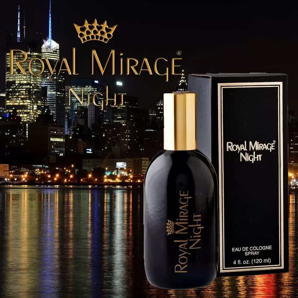 Royal Mirage Perfume Night Eau De Cologne Clic 100ml