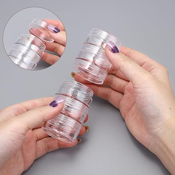 Transparent Co Joined Round Jewelry Makeup Storage Box Container | Bracelet, Earring Round Plastic Organizer View Gallery - Pakistan