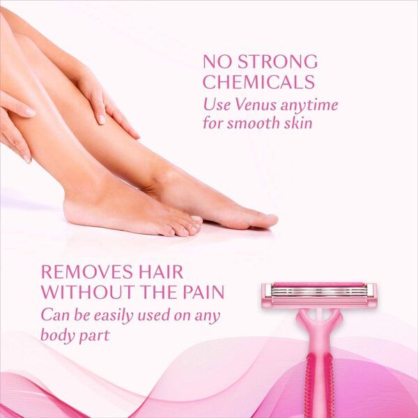 2 Pcs set Tinkle Body Hair Remover Razor For Women View Gallery - Pakistan