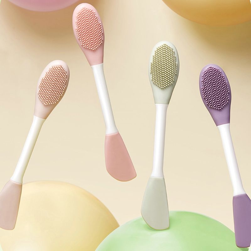 Silicone Face Mask Brush Applicator | Facial Mask Brush for Mud, Clay, Charcoal Mixed Mask | only 1 piece.