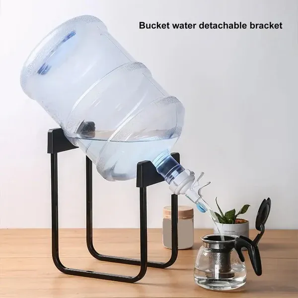 Portable Strong Water Dispenser Bottle Stand with Nozzle Tap (Random color) View Gallery - Pakistan