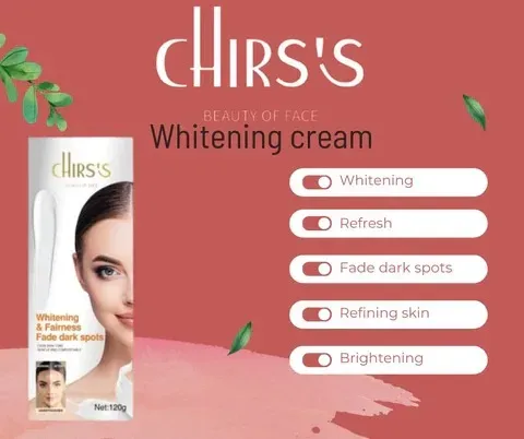CHIRS'S Whitening &amp; Fairness Fade Dark Spots Cream - 120g View Gallery - Pakistan