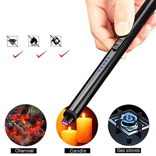 Push up Arc USB Rechargeable Lighter  (Random color) View Gallery - Pakistan