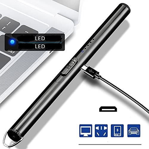 Push up Arc USB Rechargeable Lighter  (Random color) View Gallery - Pakistan