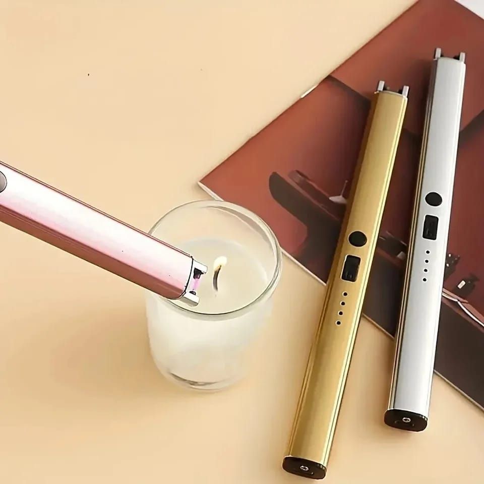Push up Arc USB Rechargeable Lighter  (Random color) View Gallery - Pakistan