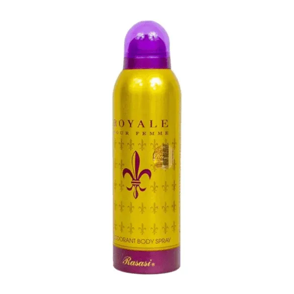 RASASI ROYALE POUR FEMME DEODORANT BODY SPRAY 200ML View Gallery - Pakistan