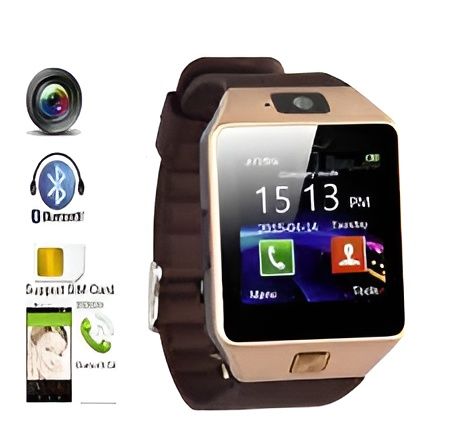 DZ09 Bluetooth Smartwatch,Touchscreen Wrist Smart Phone Watch Sports Fitness Tracker with SIM SD Card Slot Camera (black) View Gallery - Pakistan