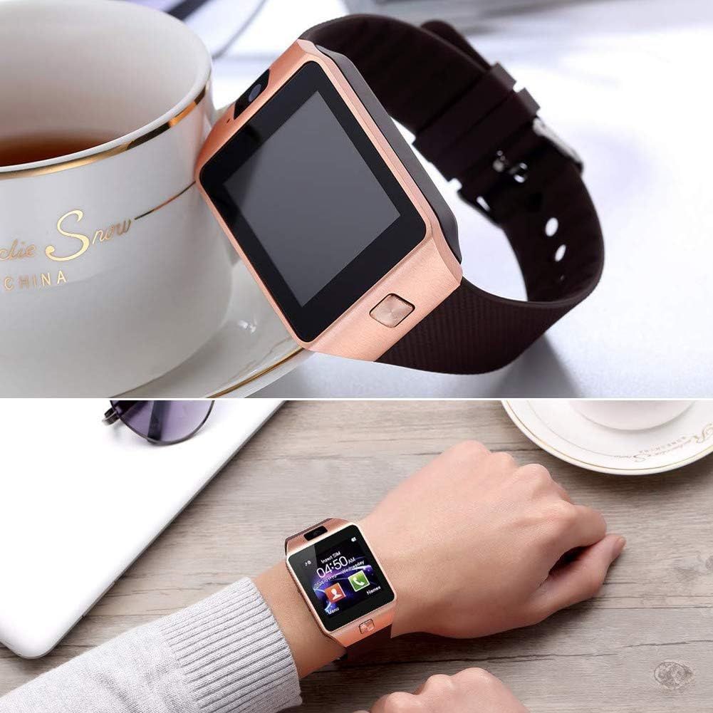 DZ09 Bluetooth Smartwatch,Touchscreen Wrist Smart Phone Watch Sports Fitness Tracker with SIM SD Card Slot Camera (black) View Gallery - Pakistan