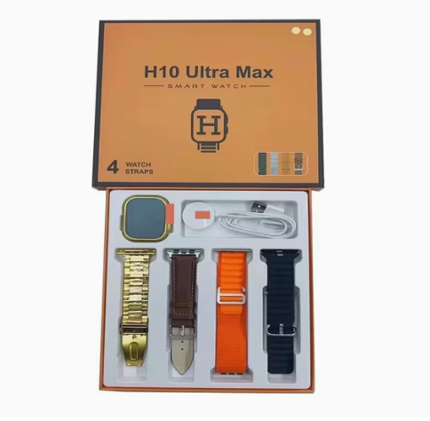 H10 Ultra max Smart Watch High Quality 4 in 1 View Gallery - Pakistan