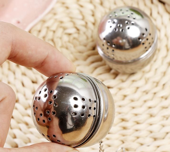 Tea Infuser , Stainless Steel Tea Ball Strainer Filter Infuser for Loose Leaf Tea and Mulling Spices View Gallery - Pakistan