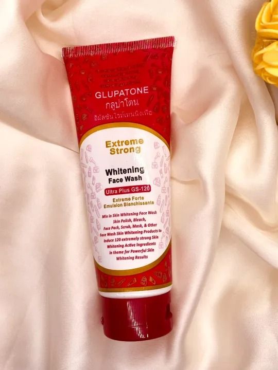 Glupatone Whitening Face Wash GS 120 - Extreme Strong Powerful Whitening for Clear Skin 100ml View Gallery - Pakistan