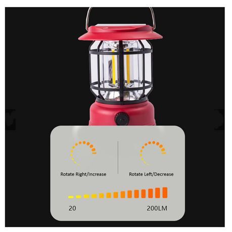 Emergency Camping Light For Tent Work GB-23 | Outdoor Solar lantern (Random color) View Gallery - Pakistan