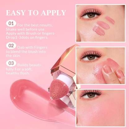Matte Silky Texture Liquid Blush Natural Long Lasting Matte Cheek Liquid Blusher Makeup View Gallery - Pakistan