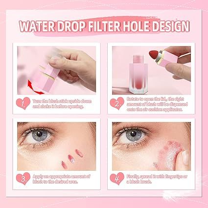 Matte Silky Texture Liquid Blush Natural Long Lasting Matte Cheek Liquid Blusher Makeup View Gallery - Pakistan