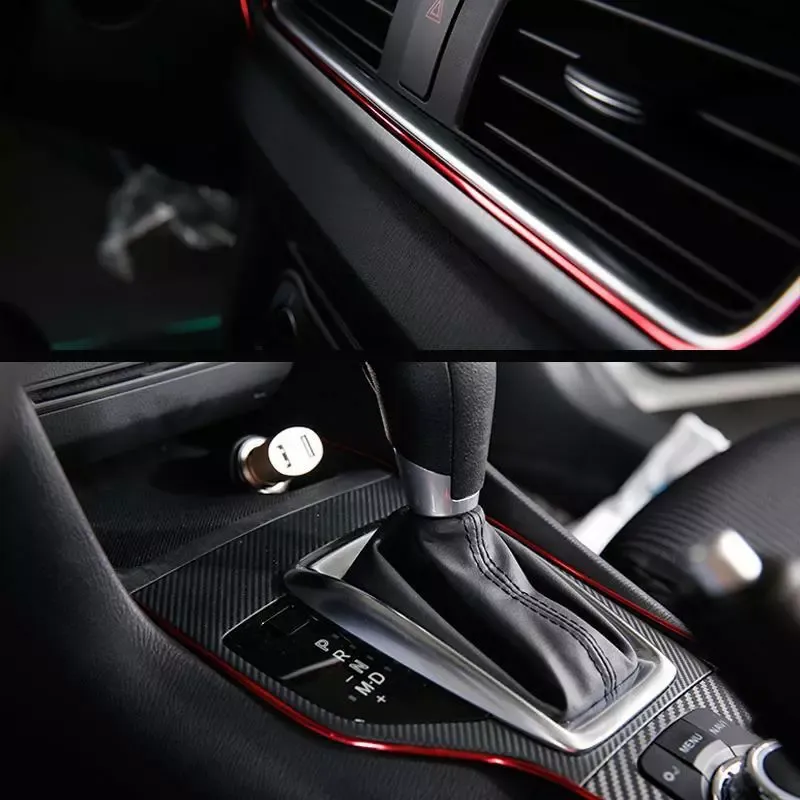 5Meter Cars Auto Accessories Dashboard Car Styling Interior Decoration Strips Molding Trim ( Red Color View Gallery - Pakistan