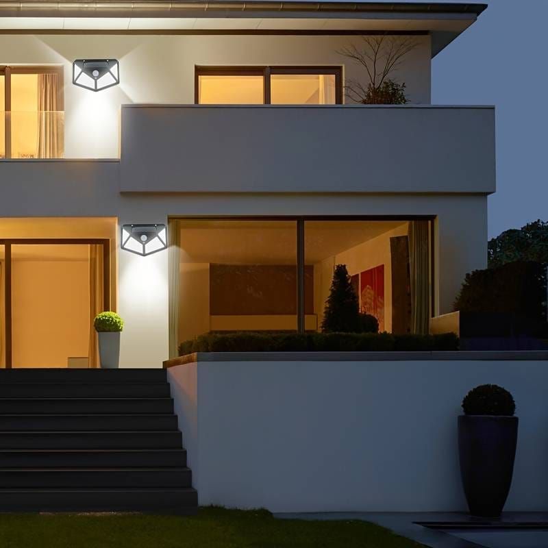 Solar Interaction Light | Solar charging Led Induction Motion sensor wall lamp for Outdoor Garden Courtyard BK-100 View Gallery - Pakistan