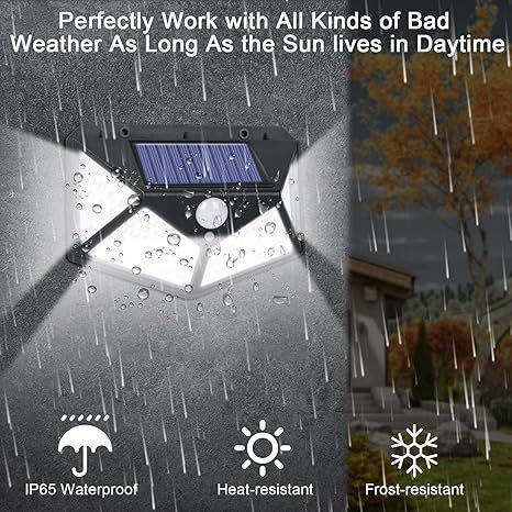 SOLAR INTERACTION WALL LAMP BK-114 | Outdoor Motion Sensor Solar Light View Gallery - Pakistan