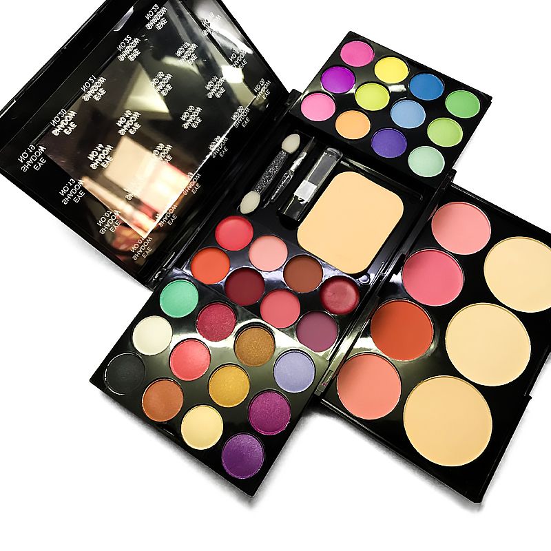 Make up kits all in one box set cosmetic Eye shadow Palette matte gift makeup kit full blush makeup set View Gallery - Pakistan