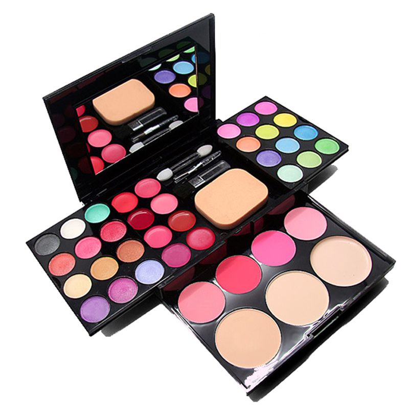 Make up kits all in one box set cosmetic Eye shadow Palette matte gift makeup kit full blush makeup set View Gallery - Pakistan