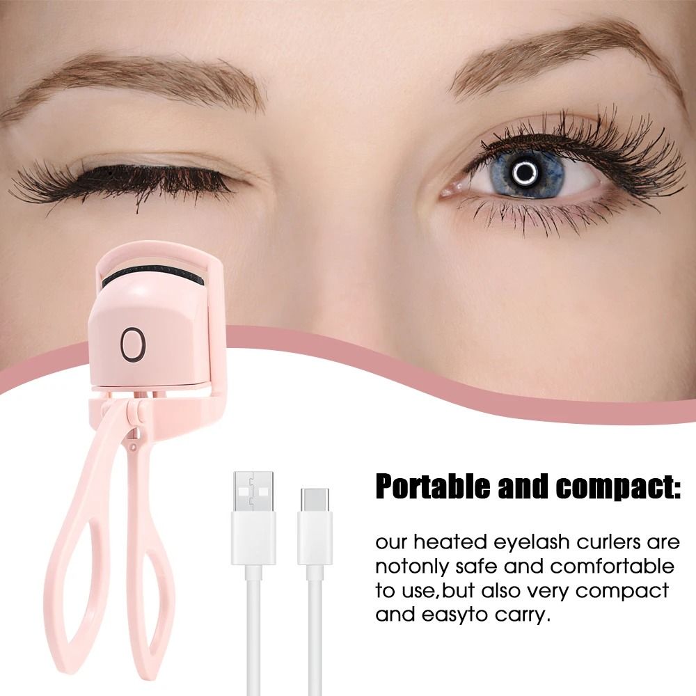 Automatic eyelash curler  | Electric Eyelash Curler, Eye Beauty Makeup Tools, Long Lasting Curling (random Color) View Gallery - Pakistan