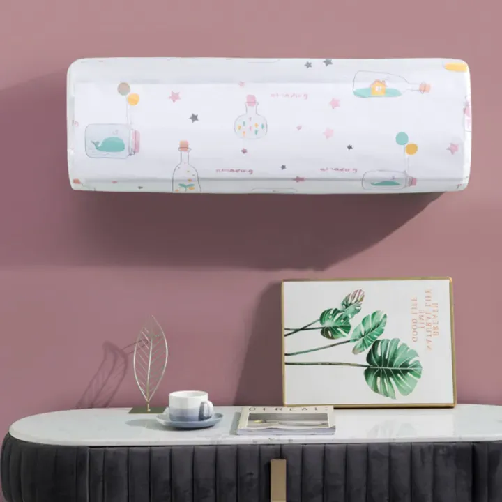 Ac Protective Dust Cover  Cute Cartoon Printing Dust Cover for air condition (Random design &amp; Color)1 ton View Gallery - Pakistan