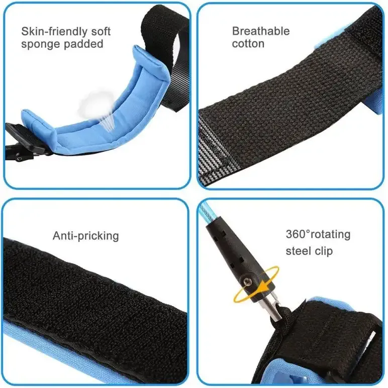 Baby Child Anti Lock Wrist Safety Hand Belt Band For Travelling Purpose,safe Secure (random Color) View Gallery - Pakistan