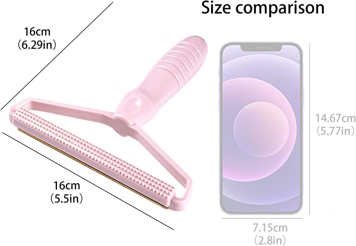 Portable Lint Remover Clothes Fuzz Shaver (Random Color) View Gallery - Pakistan