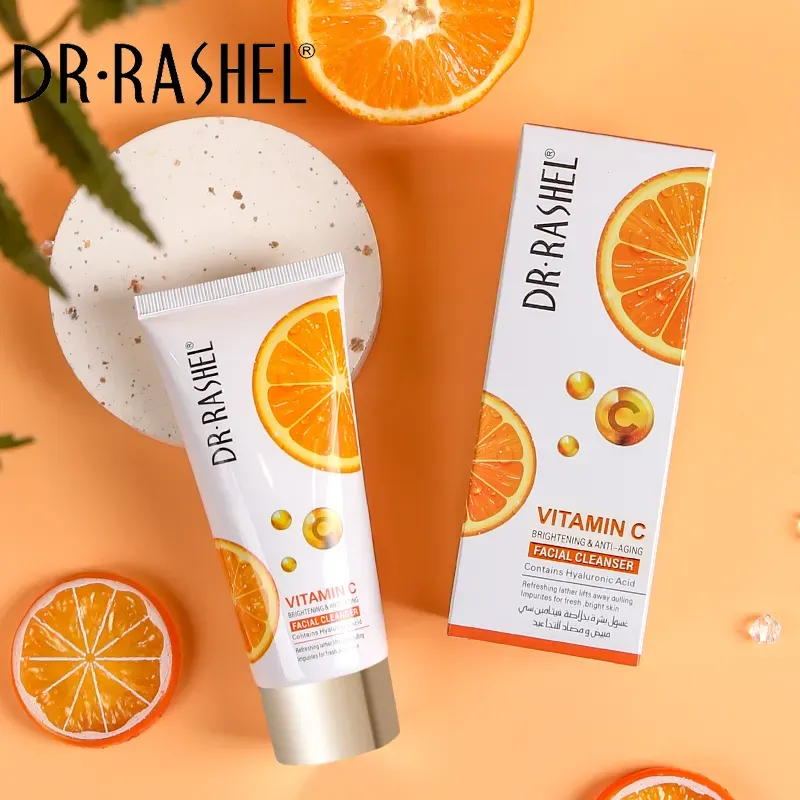 DR.RASHEL Brightening Anti Aging Deep Cleansing Vitamin C Facial Cleanser - 80ml View Gallery - Pakistan