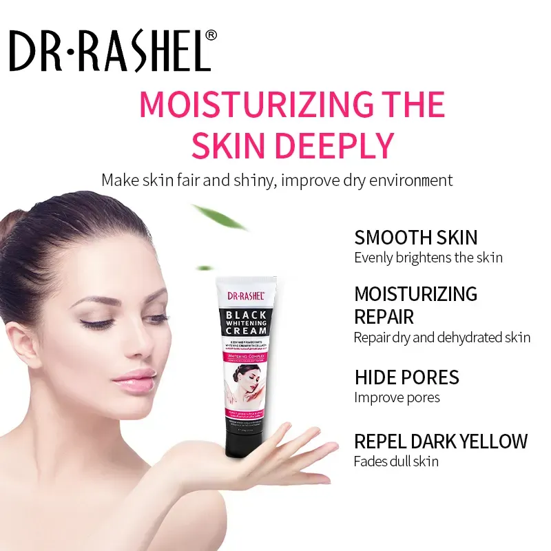 Dr Rashel Black Whitening Cream ,Body Cream 100g View Gallery - Pakistan