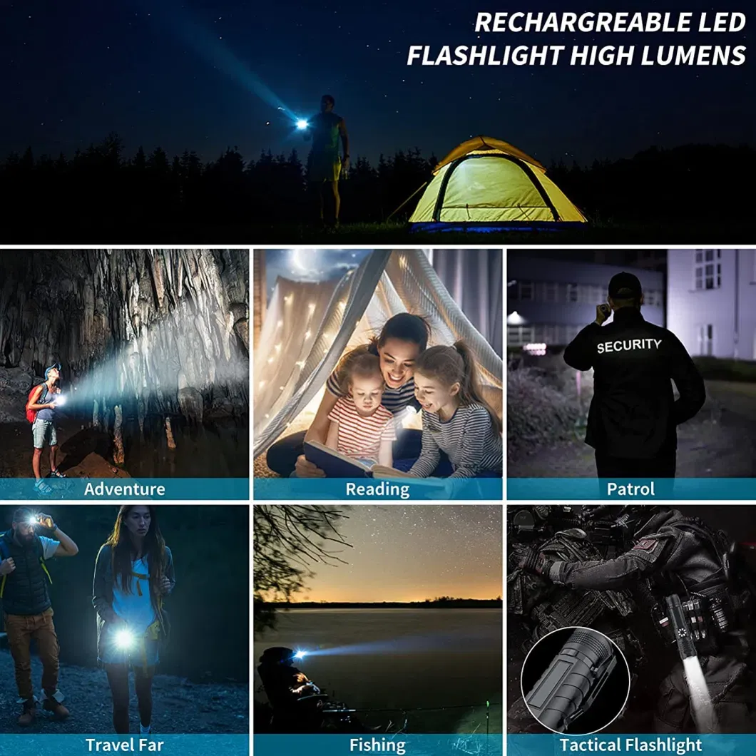 Rechargeable Flashlight | Usb charging headlamp | Waterproof Torch light  TD-20 View Gallery - Pakistan
