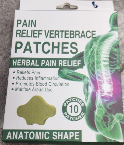 HYLLIS Pain Relief Patches - 10 Neck Pain Patches / Safe &amp; Natural Neck &amp; Back Pain Relief Products View Gallery - Pakistan