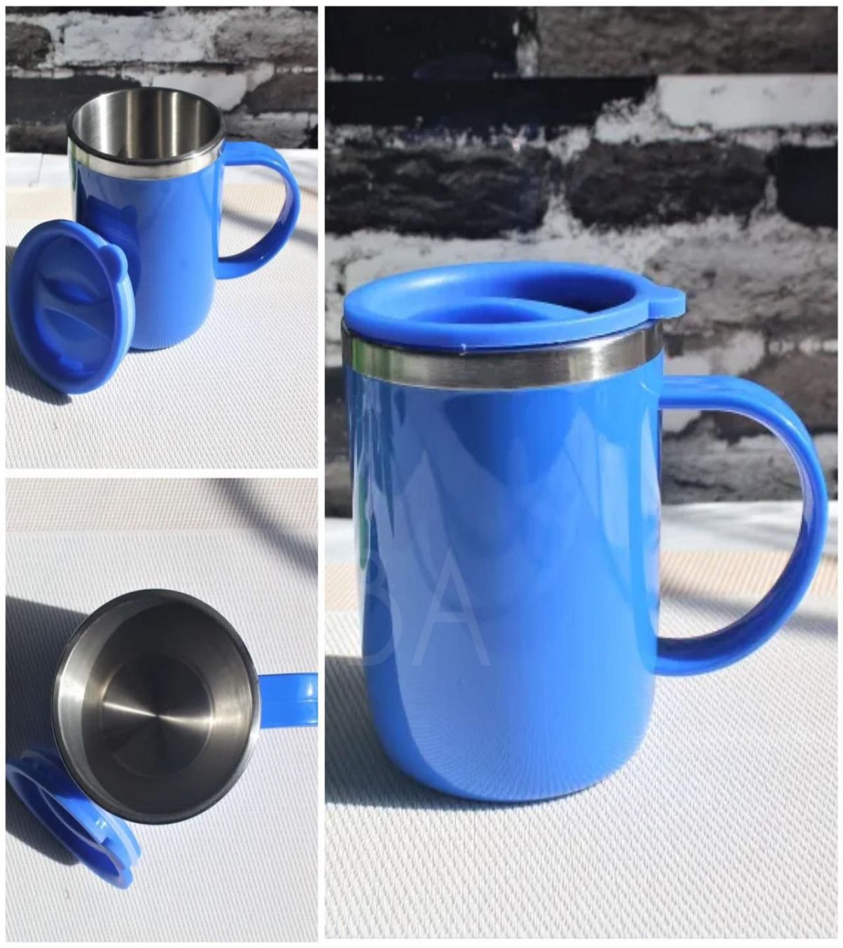 Stainless Steel Hot Cold Coffee Mug With Air Tight Lid (random color) View Gallery - Pakistan