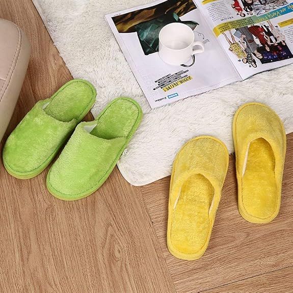 Multi Color Soft Cotton Slippers For Men and Women free size  (random color) View Gallery - Pakistan