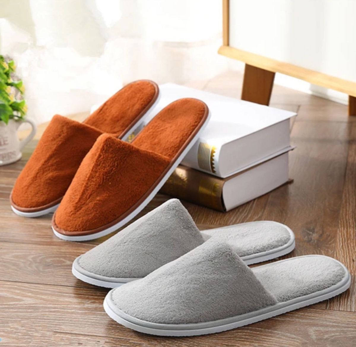 Multi Color Soft Cotton Slippers For Men and Women free size  (random color) View Gallery - Pakistan
