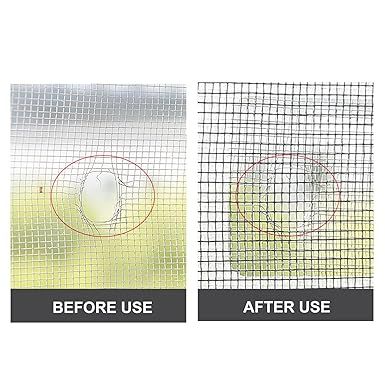 (pack of 10 )Multifunctional Sticker Drainer Net for bathroom, kitchen etc | Window Screen Repair Patches for Door Window View Gallery - Pakistan