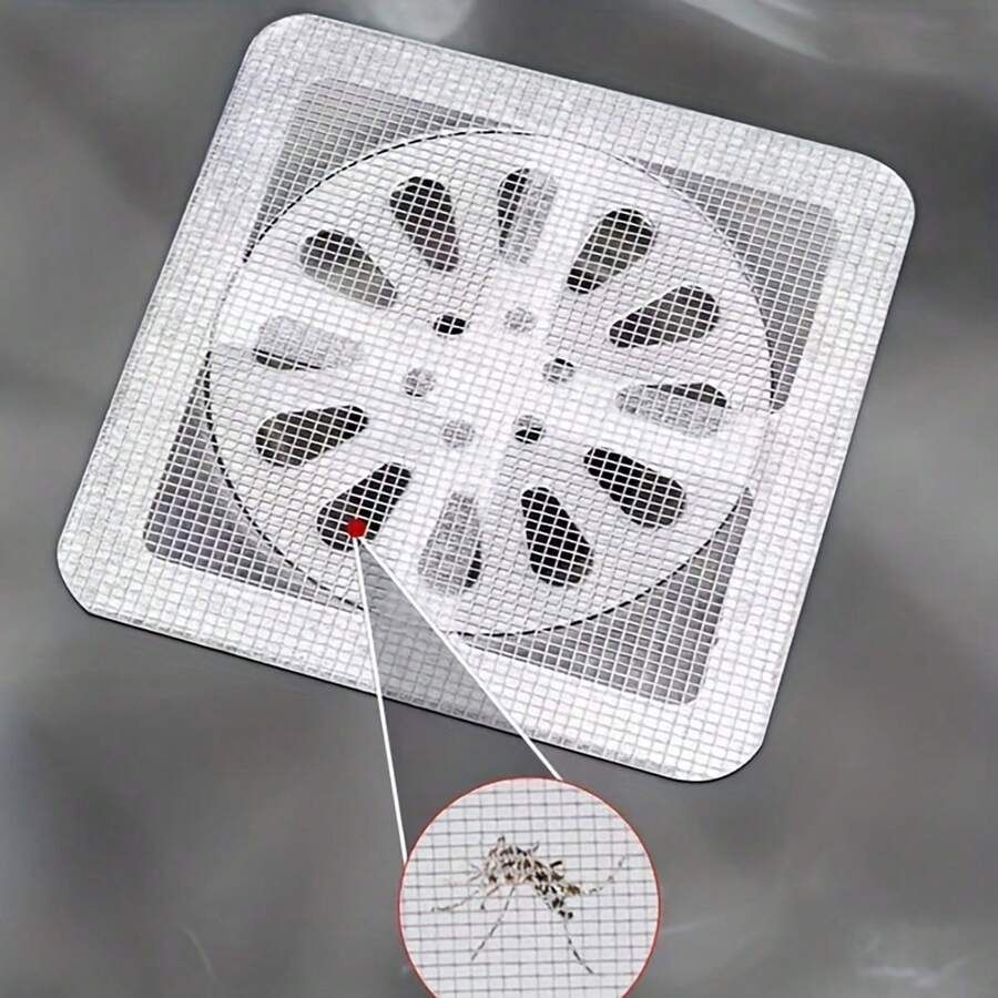 (pack of 10 )Multifunctional Sticker Drainer Net for bathroom, kitchen etc | Window Screen Repair Patches for Door Window View Gallery - Pakistan