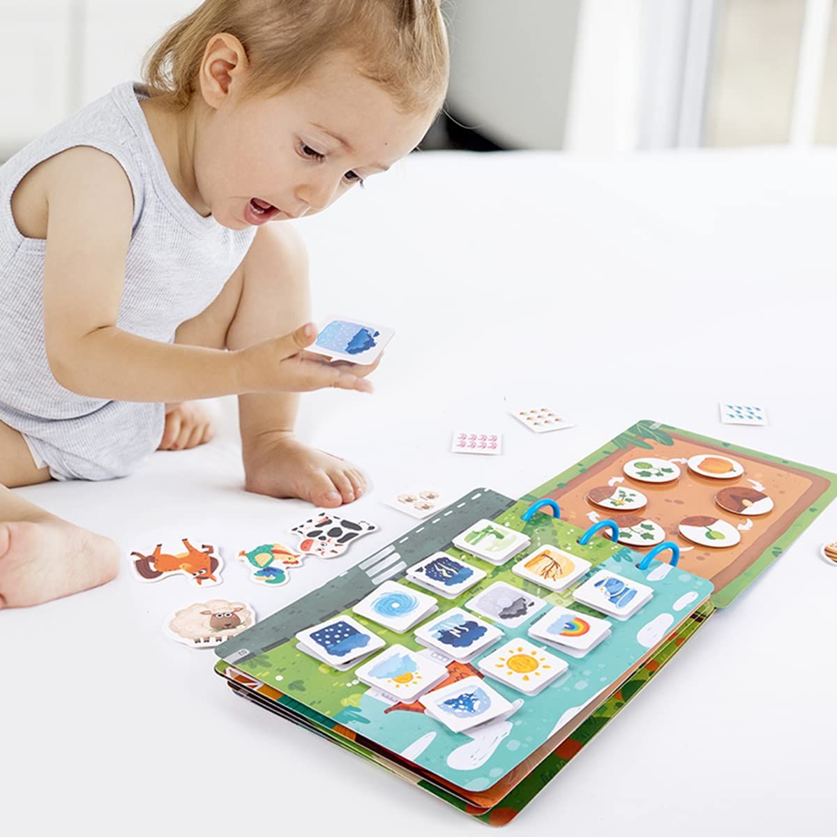 Busy Book, Quiet Book, Toddler Busy Book, for 2-4 Years Old Preschool Activity Toy Books Help Develop Learning Skills,(Only Math ) View Gallery - Pakistan