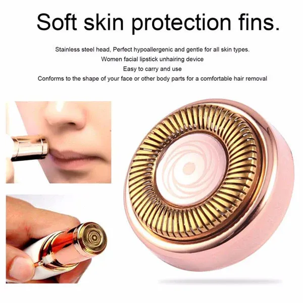 Flawless Facial Hair Remover | Hair Trimmer for Eye chin cheeks upper lip for girls &amp; women View Gallery - Pakistan