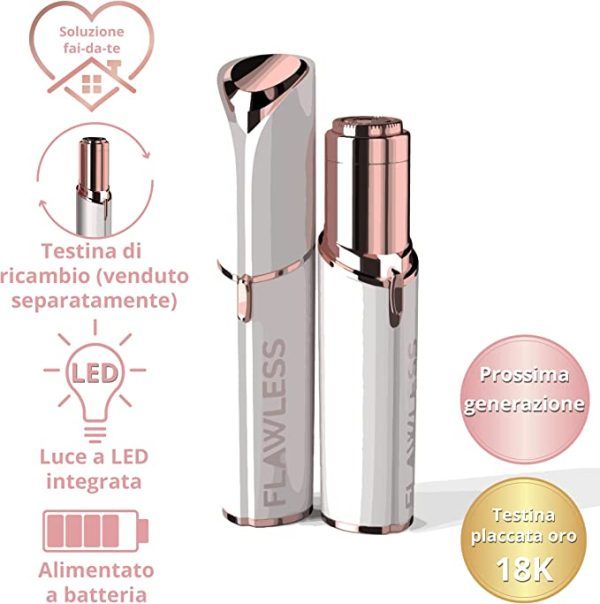 Flawless Facial Hair Remover | Hair Trimmer for Eye chin cheeks upper lip for girls &amp; women View Gallery - Pakistan