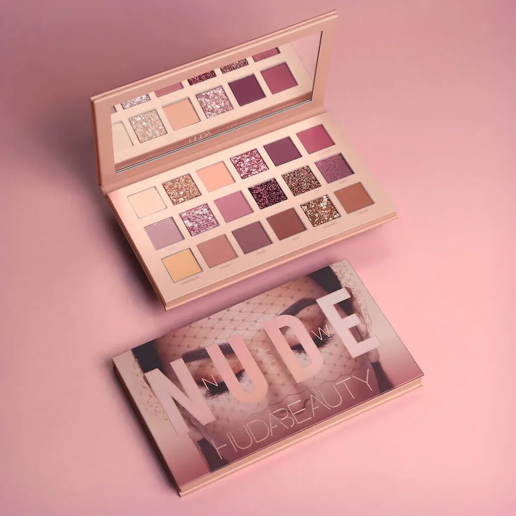 HUDA Beauty Nude Eyeshadow Palette (18 Colors Eyeshadow Palette) View Gallery - Pakistan