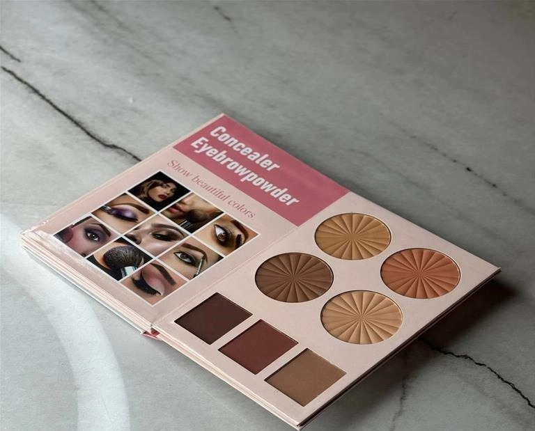 Mocallure 4 In 1 Eyeshadow Palette Book/  Eyeshadow Palette  Blush and eyeshadow Palette View Gallery - Pakistan