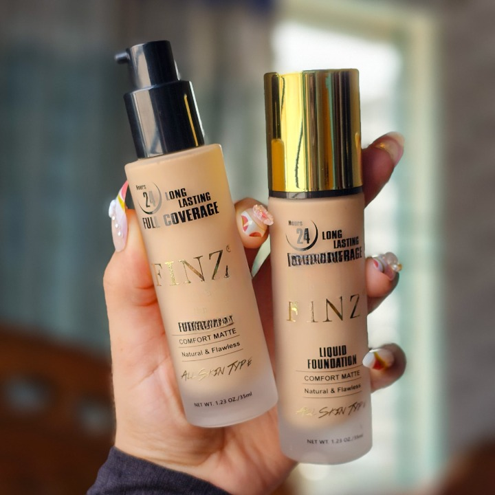 FINZ 24 Hours Long Lasting Full Coverage Liquid Foundation View Gallery - Pakistan