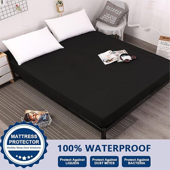 Waterproof Mattress Protector | Fitted Breathable Mattress Cover View Gallery - Pakistan
